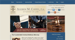 Desktop Screenshot of amcoffey.com